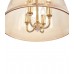 Купить Подвесная люстра Lumina Deco Helmetti LDP 6821-4 GD с доставкой по России