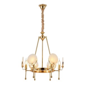 Подвесная люстра Lumina Deco Montego LDP 8010-6 F.GD