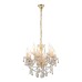 Купить Подвесная люстра Lumina Deco Eliza LDP 7026-6+3 SL+GD с доставкой по России