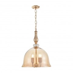 Подвесная люстра Lumina Deco Helmetti LDP 6821-4 GD