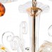 Купить Подвесная люстра Crystal Lux Catarina SP8 V2 Gold/Transparent-Cognac с доставкой по России