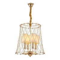 Подвесная люстра Lumina Deco Berton LDP 8013-4 F.GD