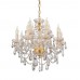 Купить Подвесная люстра Lumina Deco Eliza LDP 7026-8+4 SL+GD с доставкой по России