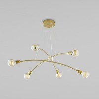 Подвесная люстра TK Lighting 2728 Helix Gold