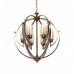 Купить Подвесная люстра Lumina Deco Bergen LDP 1232-6 SN+MD с доставкой по России