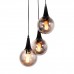 Купить Подвесная люстра Lumina Deco Rocherro LDP 11191-3 BK с доставкой по России