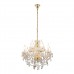 Купить Подвесная люстра Lumina Deco Eliza LDP 7026-8+4 SL+GD с доставкой по России