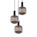 Купить Подвесная люстра Lumina Deco Gato LDP 1217-3 GY+BK с доставкой по России