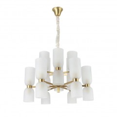 Подвесная люстра Newport 3646+6/C brass М0068541