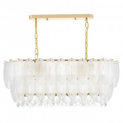 Подвесная люстра Lumina Deco Cavalini LDP 7040-800-PR F.GD