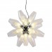 Купить Подвесная люстра Lumina Deco Feretta LDP 1139-18 WT+CL с доставкой по России