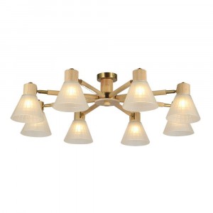 Потолочная люстра Arte Lamp Meleph A4096PL-8BR