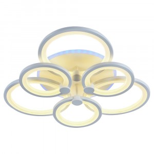 Потолочная светодиодная люстра Profit Light 8077/3+3 WHT