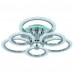 Потолочная светодиодная люстра Profit Light 8003/6 CHR A