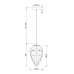 Подвесной светильник Maytoni P052PL-01BL