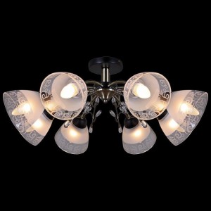 Потолочная люстра Illumico IL0287-8CSQ-29 BK AB