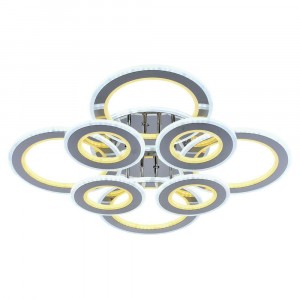 Потолочная светодиодная люстра Profit Light 8005/4+4 CHR