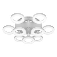 Потолочная светодиодная люстра iLedex Jomo FS-014-X9 108W WH