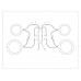 Потолочная светодиодная люстра Ambrella light Acrylica Original FA3811