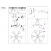 Потолочная люстра Ambrella light Traditional Modern TR303294