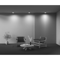 Потолочный светильник Technical C032CL-12W4K-SQ-W