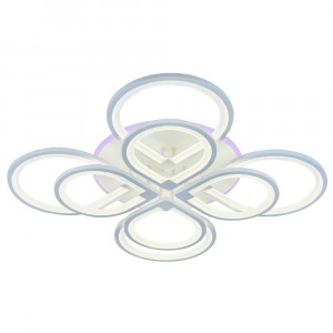 Потолочная светодиодная люстра Profit Light 8000/4+4 WHT