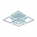 Потолочная светодиодная люстра Profit Light 8465/4+1B WHT