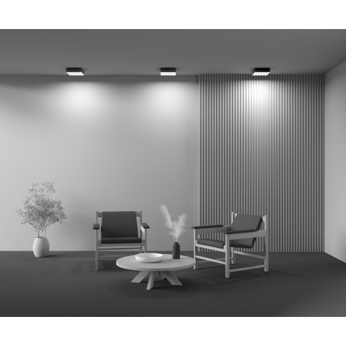 Потолочный светильник Technical C032CL-24W3K-SQ-B