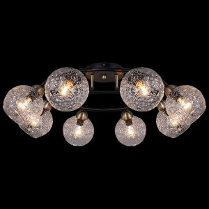Потолочная люстра Illumico IL0296-8CSQ-79 BK AB