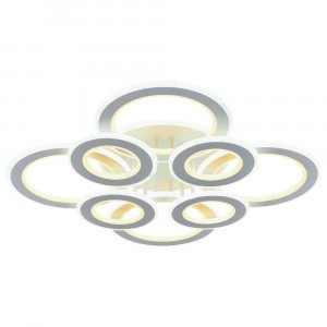 Потолочная светодиодная люстра Profit Light 8005/4+4 WHT