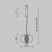 Подвесной светильник Maytoni MOD406PL-L8B3K