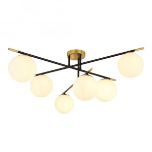 Потолочная люстра Arte Lamp Alcor A2224PL-6BK
