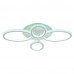 Потолочная светодиодная люстра Profit Light 8033/2+2 WHT