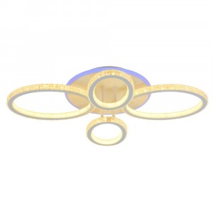 Потолочная светодиодная люстра Profit Light 8033/2+2 WHT