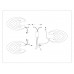 Потолочная светодиодная люстра Ambrella light Acrylica Original FA4545
