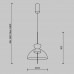 Подвесной светильник Maytoni MOD185PL-L12CG3K2