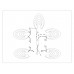 Потолочная светодиодная люстра Ambrella light Acrylica Original FA4546