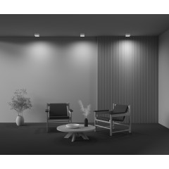 Потолочный светильник Technical C032CL-12W3K-SQ-W