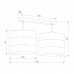 Потолочная люстра TK Lighting 3212 Tago Black