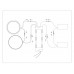 Потолочная светодиодная люстра Ambrella light Comfort LineTech FL51392
