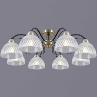 Люстра Illumico IL0435-8CSQ-24 BK AB SPICA