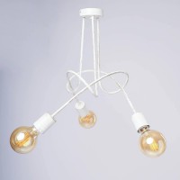 Потолочная люстра Adilux Tango White Patina 10123