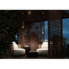 Подвесной светильник Outdoor O491PL-L8W3K