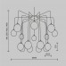 Подвесной светильник Maytoni MOD176PL-16G