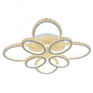 Потолочная светодиодная люстра Profit Light 8020/4+4 WHT