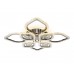 Потолочная светодиодная люстра Ambrella light Acrylica Ice FA2835