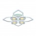 Потолочная светодиодная люстра Profit Light 8439/4+4A WHT