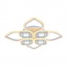 Потолочная светодиодная люстра Profit Light 8439/4+4A WHT