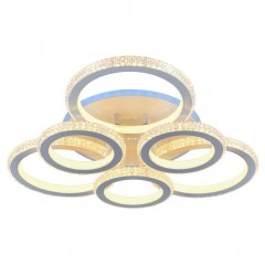 Потолочная светодиодная люстра Profit Light 8017/3+3 WHT