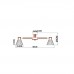 Потолочная люстра Arte Lamp Meleph A4096PL-5BR